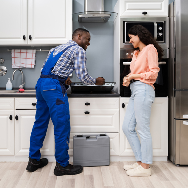 can you provide an estimate for cooktop repair before beginning any work in Calumet Oklahoma